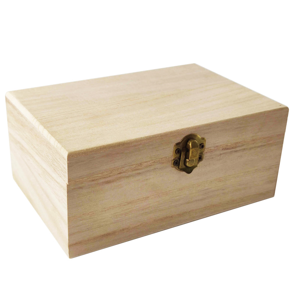 Cutie lemn dreptunghiulara MARE 12x7x5 cm