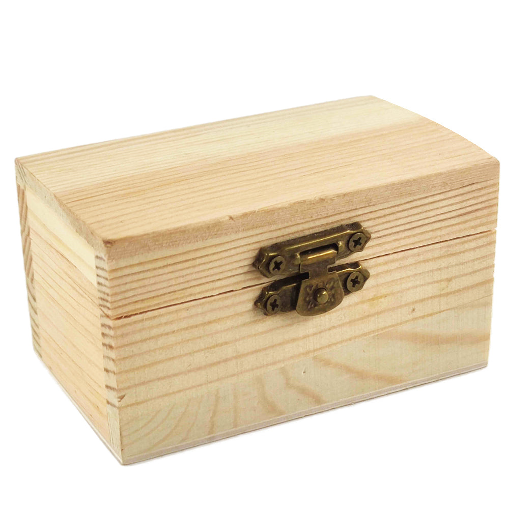 Cutie lemn dreptunghiulara MICA 9x6x5 cm