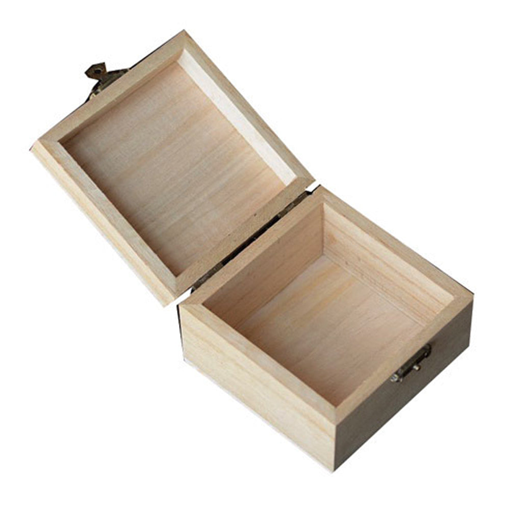 Cutie lemn patrata MICA 8x8x5 cm