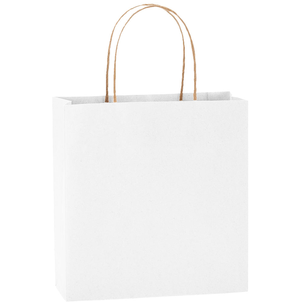 Sacosa kraft alba 22x23