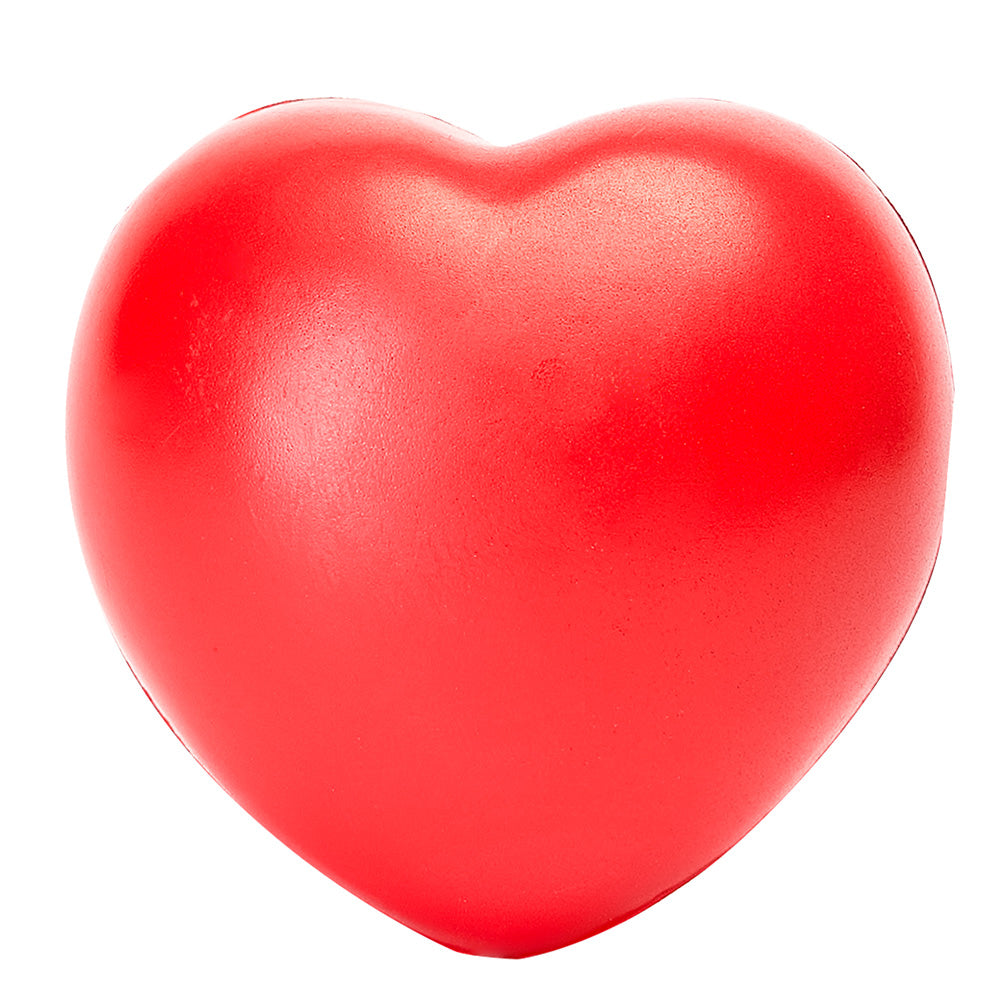 Mingie antistres din spuma rosie - inima
