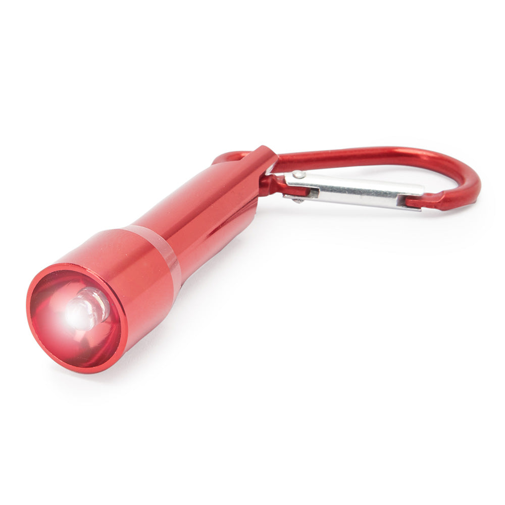 Lanterna LED mini cu breloc carabina