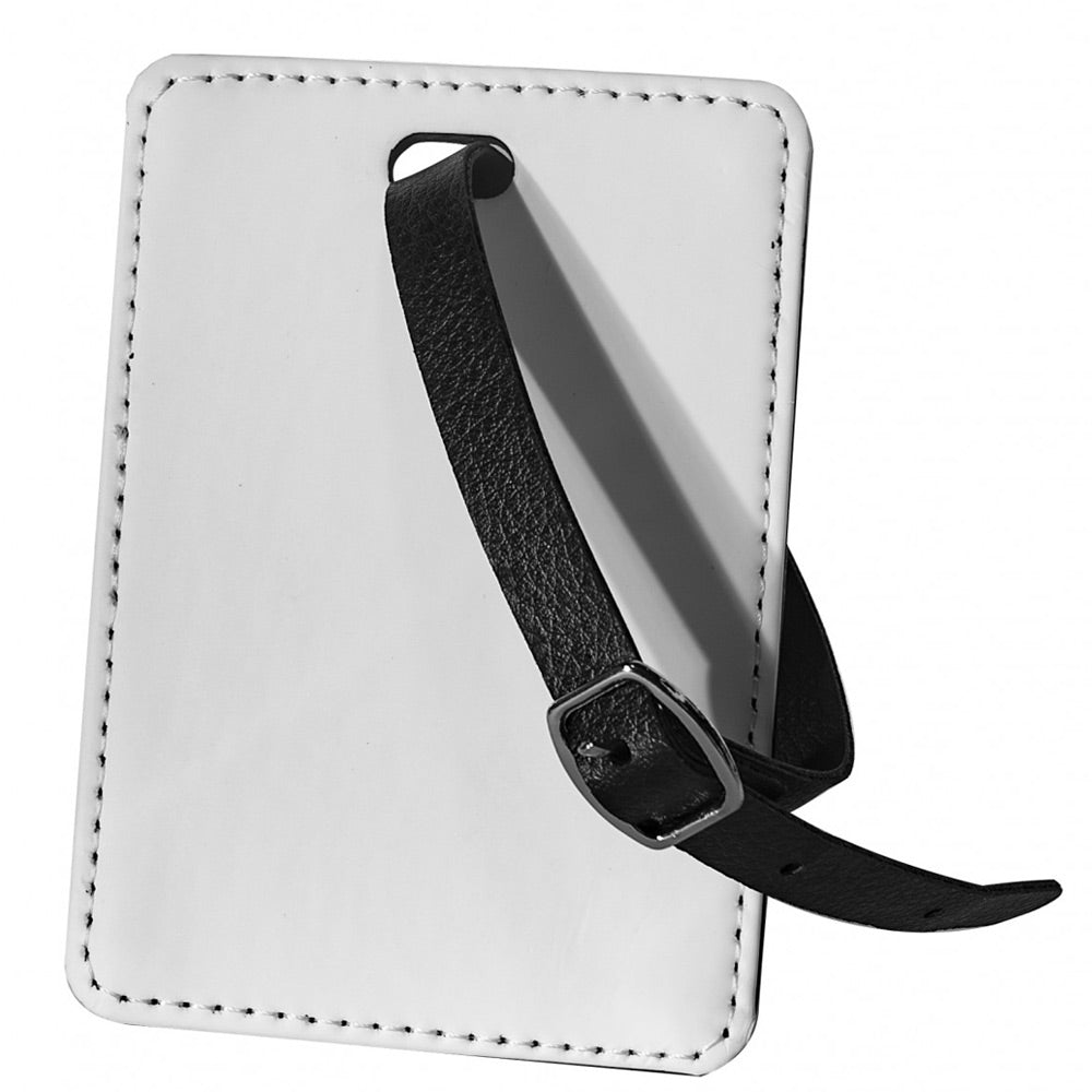 Eticheta de bagaj din piele ecologica sublimabila