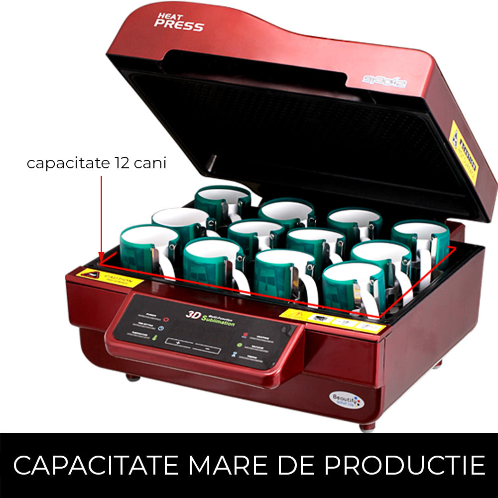 Presa termica 3D Vacuum