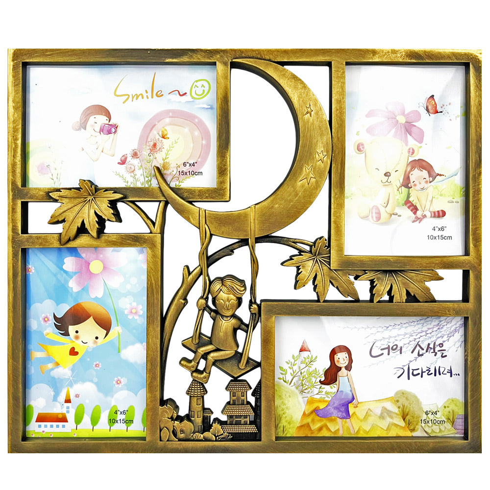 Rama foto colaj LUNA 4 poze