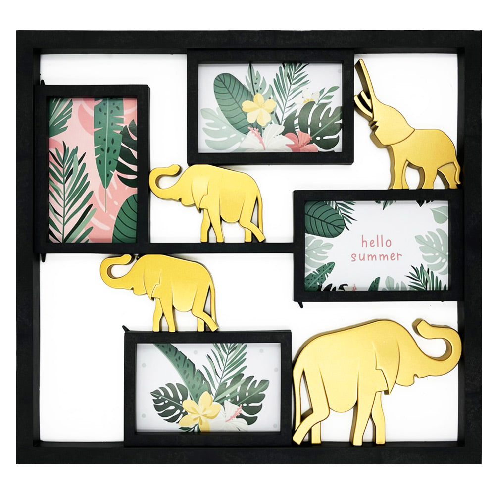 Rama foto colaj ELEFANTI 4 poze