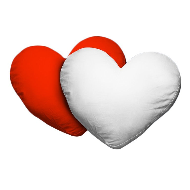 Husa perna inima alb+rosu