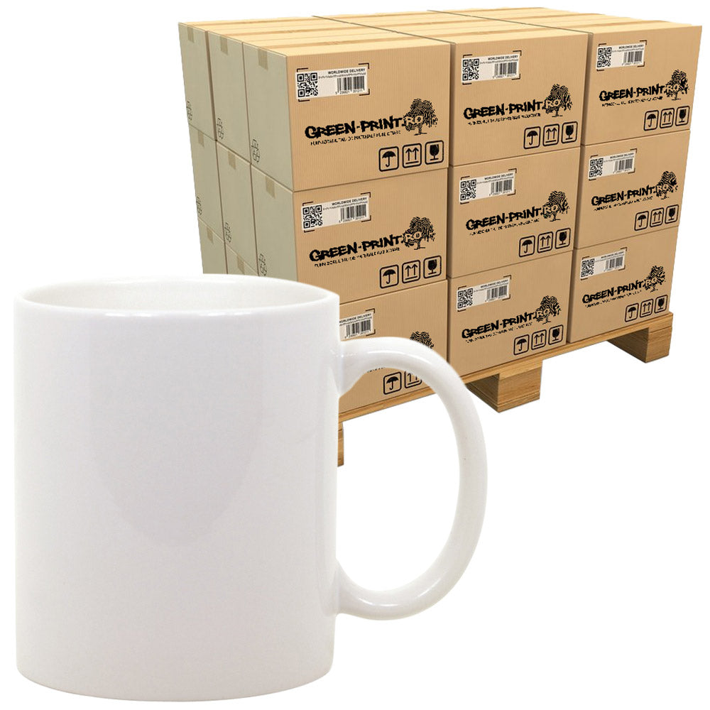 Cana alba sublimare - palet 30 baxuri (1080buc)