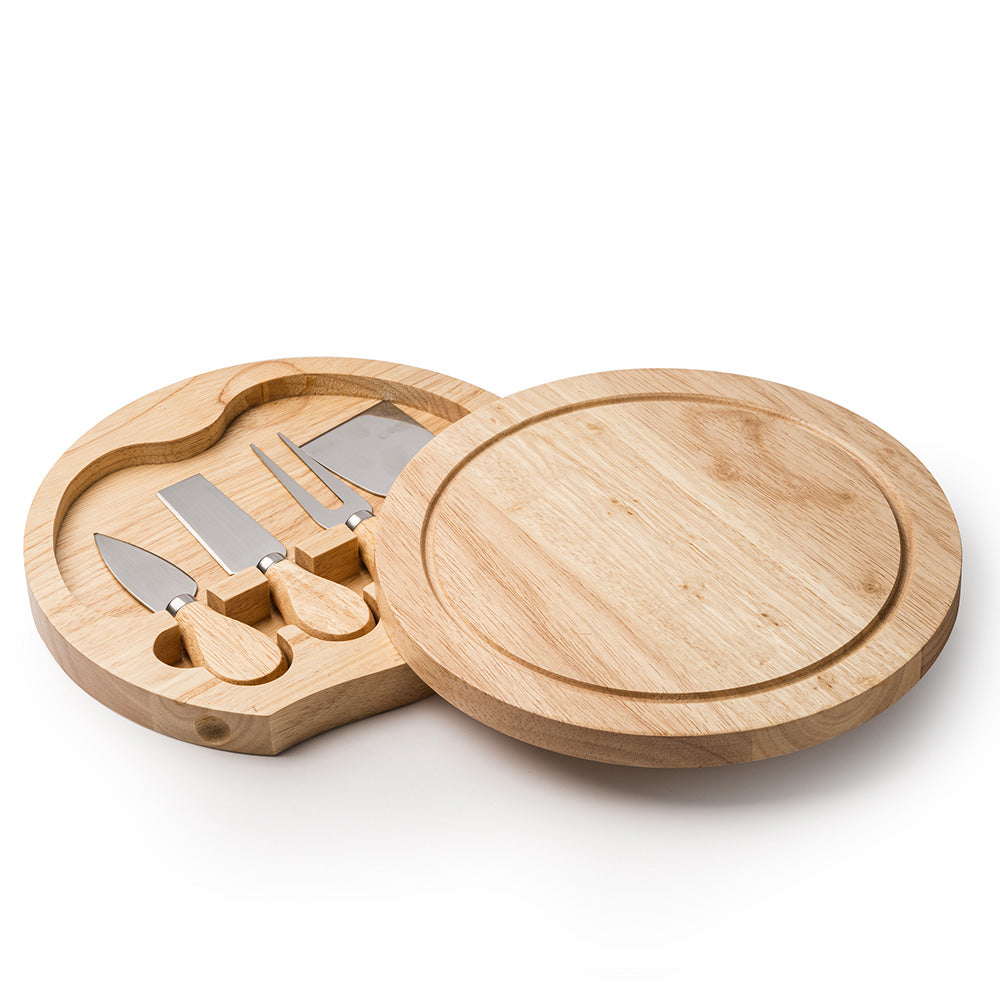 Set ustensile branzeturi lemn