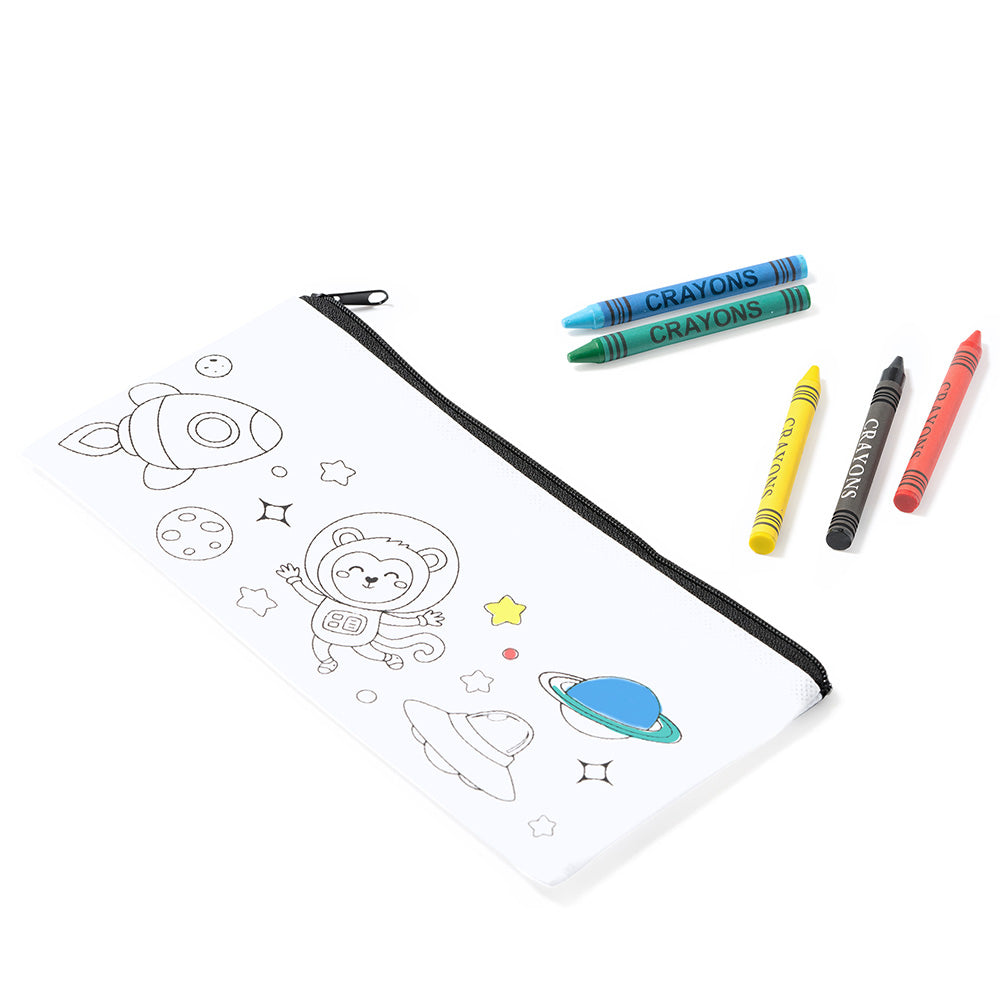 Geanta penar de colorat