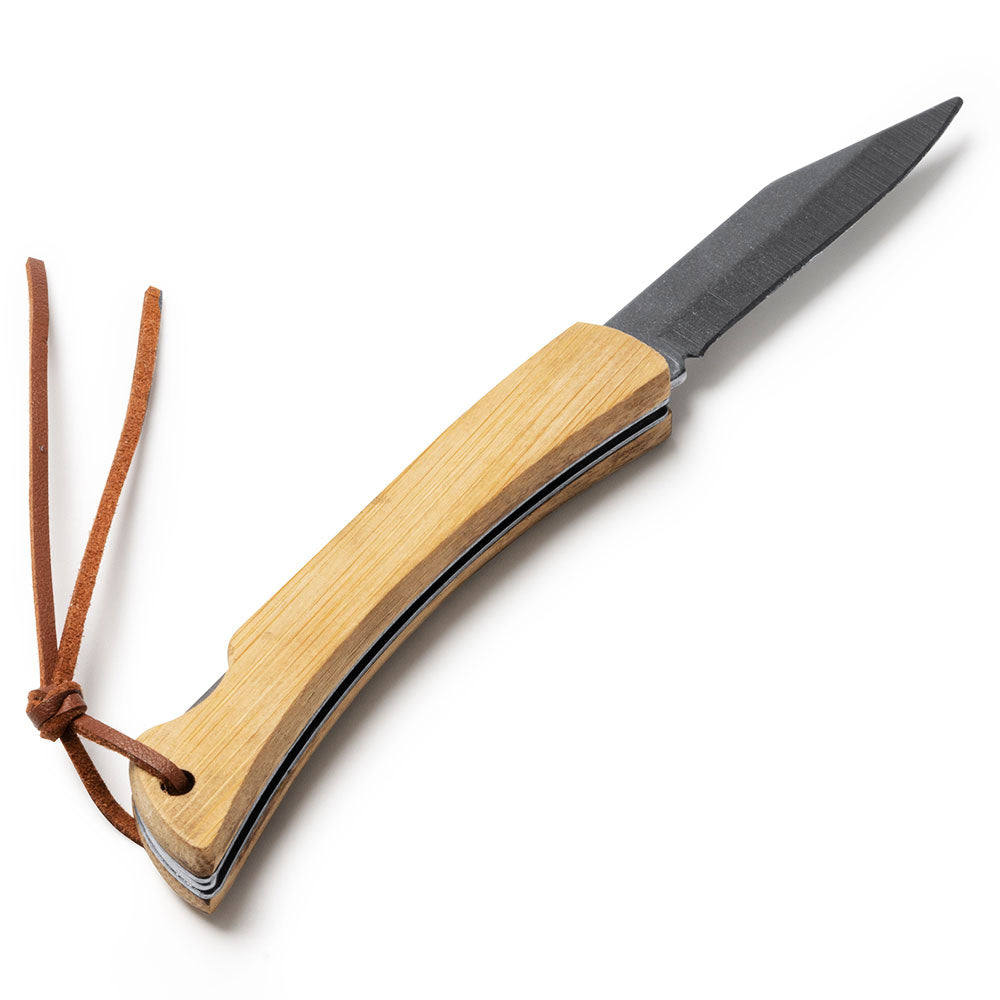 Briceag cu maner de lemn gravabil KAIDE