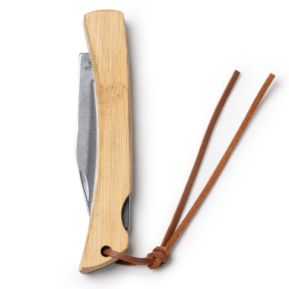 Briceag cu maner de lemn gravabil KAIDE