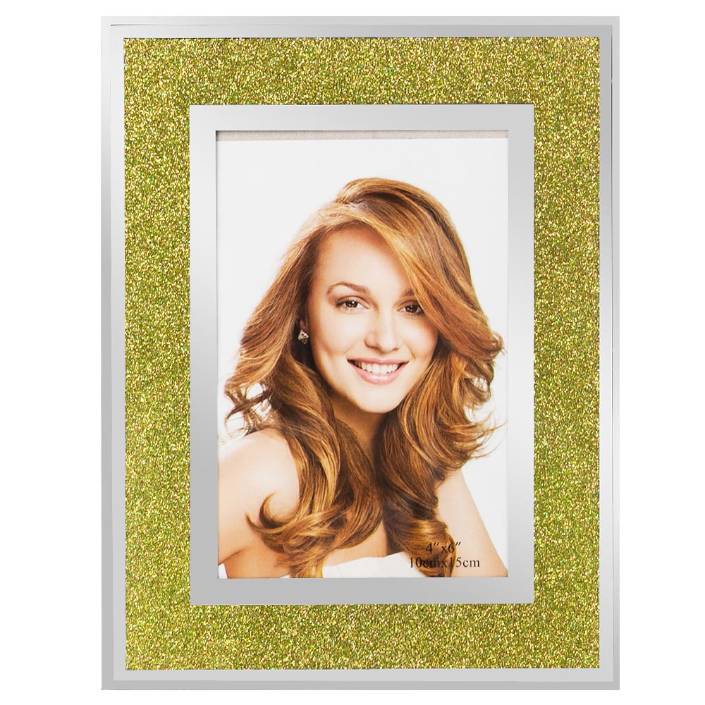 Rama foto sticla SPARK aurie 10x15