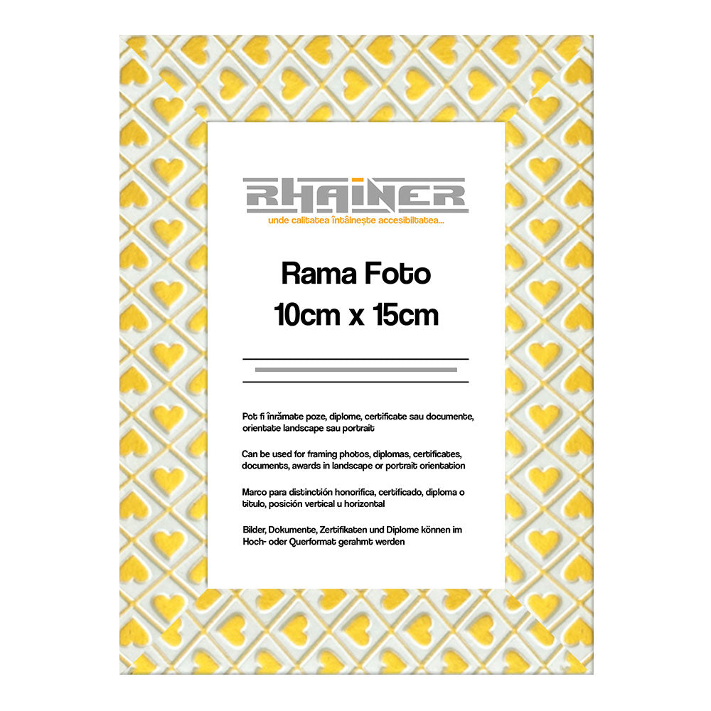 Rama foto Leon inimi aurii 10x15