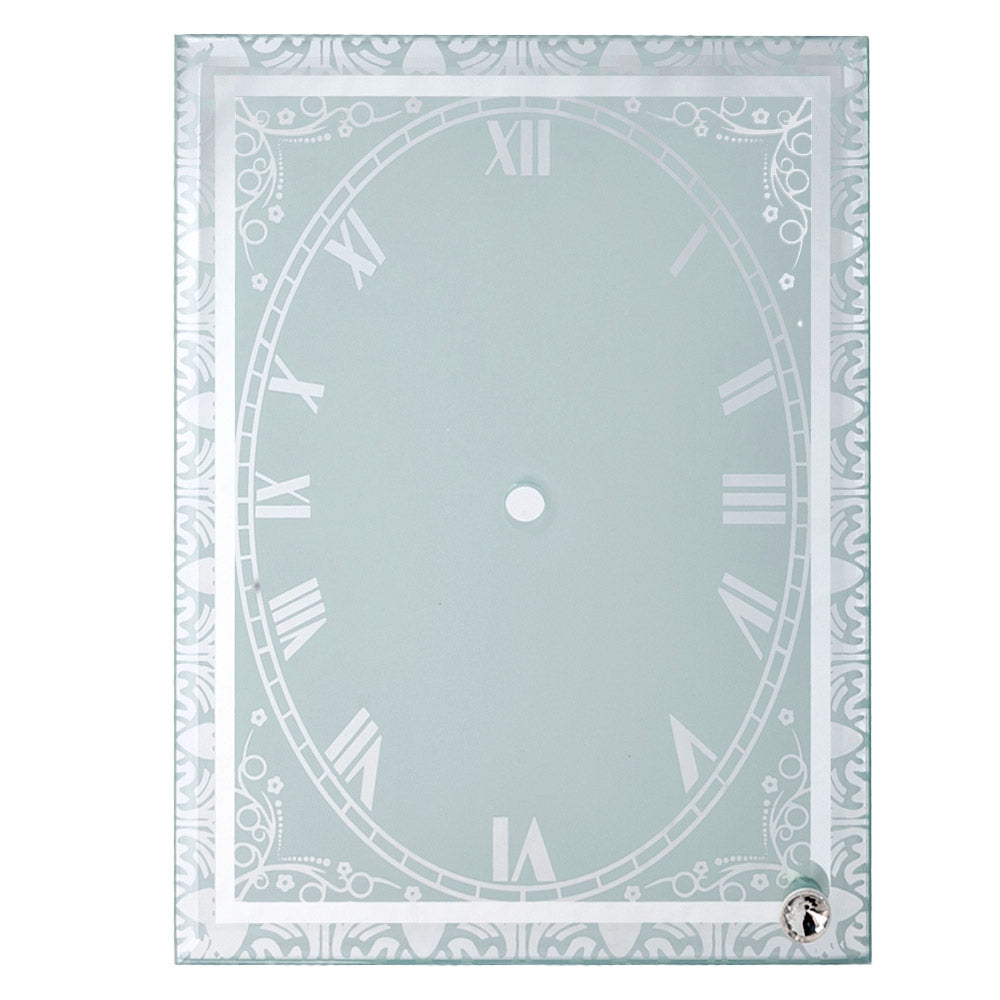 Ceas sticla sublimare ANTIQUE 23x18