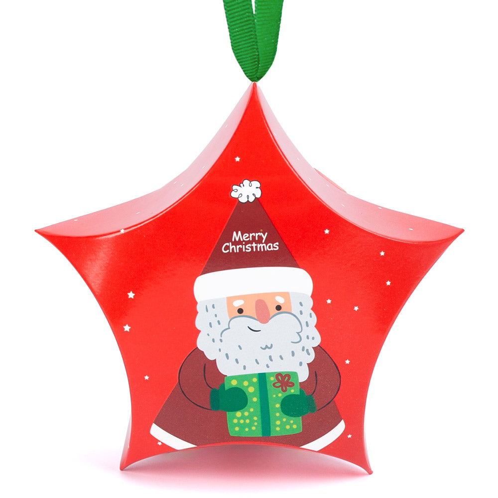 Ornament de brad din carton CRACIUN5 - set 10 buc