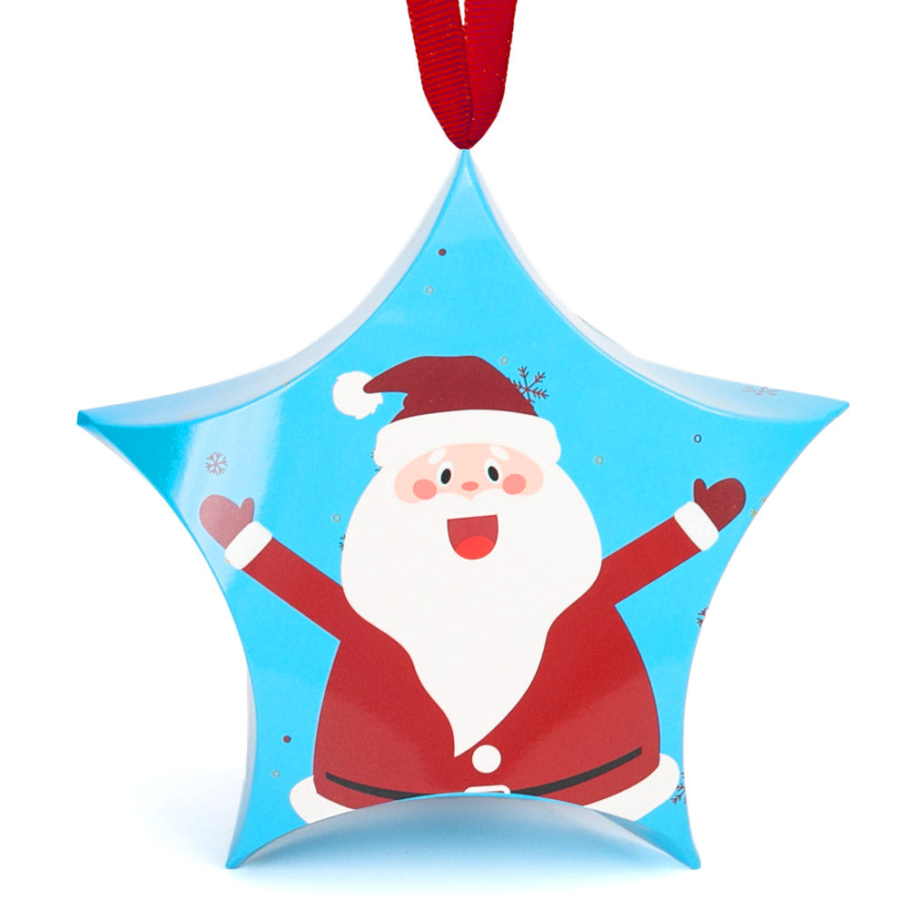 Ornament de brad din carton CRACIUN6 - set 10 buc