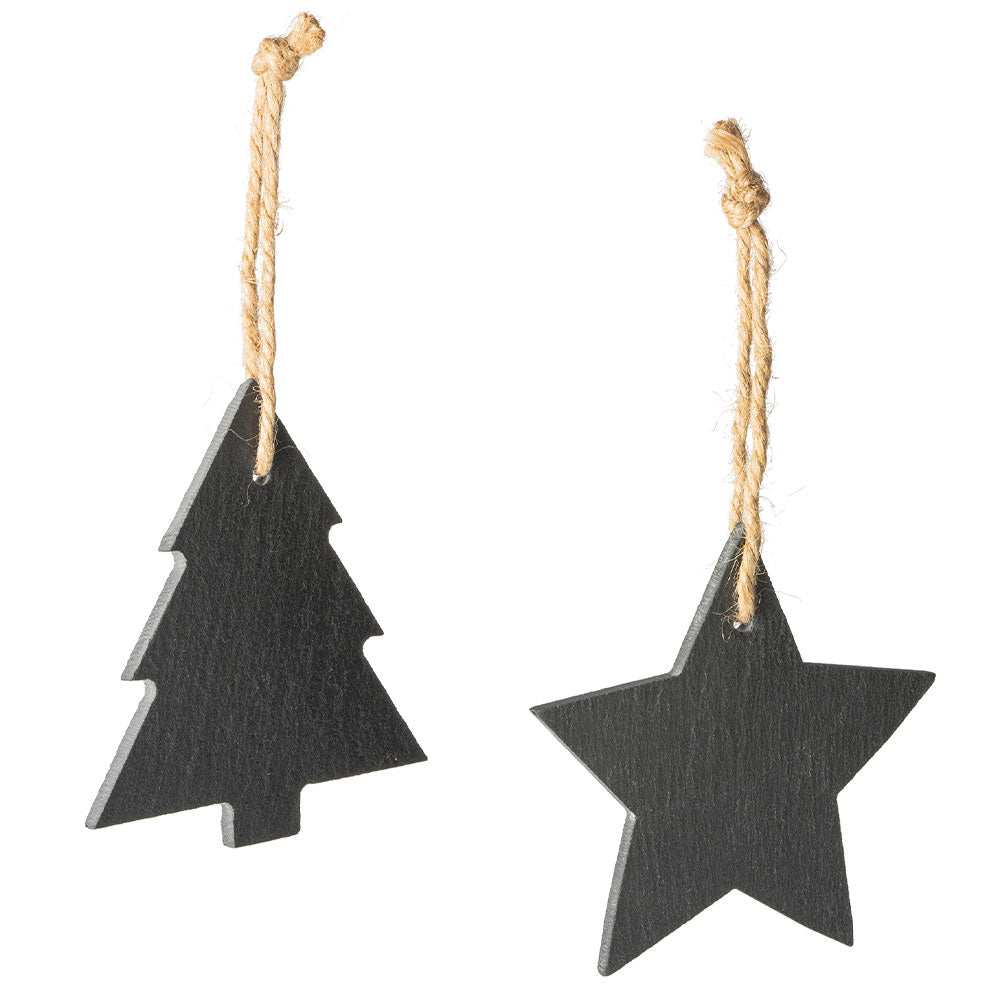 Ornament de brad din ardezie STEA