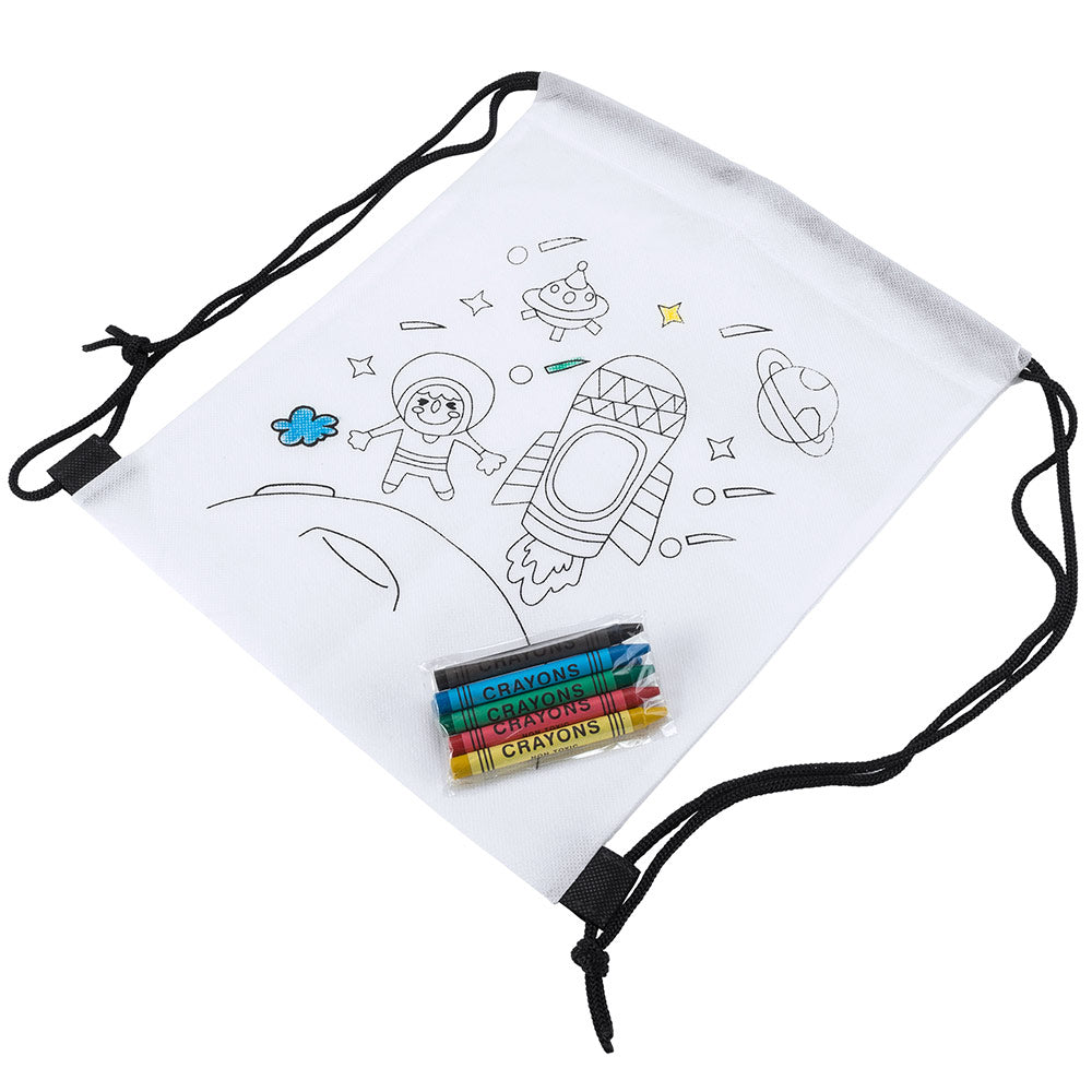 Rucsac de copii de colorat