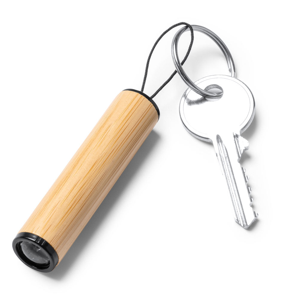 Mini lanterna breloc din lemn