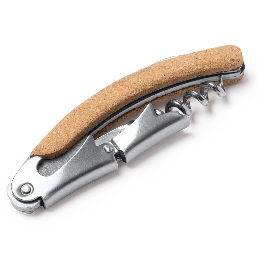 Tirbuson metalic cu maner de pluta