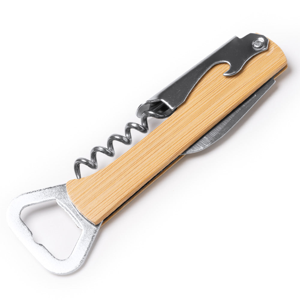 Desfacator cu tirbuson din lemn SYRAH