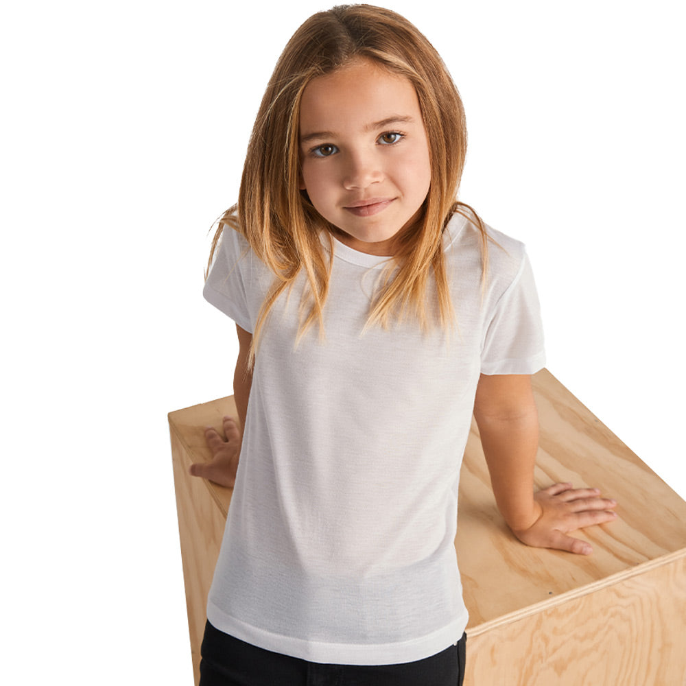 Tricou sublimabil alb Roly SUBLIMA Cotton Touch