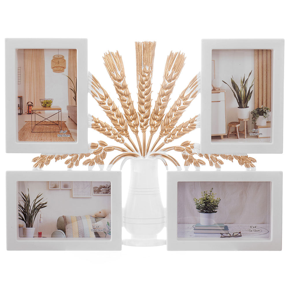 Rama foto colaj GRAU 4 poze