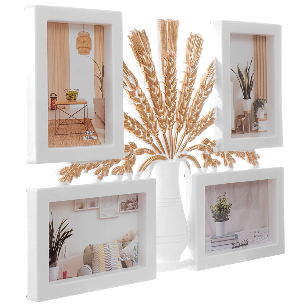 Rama foto colaj GRAU 4 poze