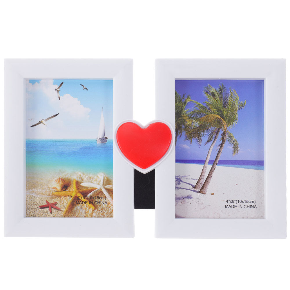 Rama foto colaj inima 2 poze