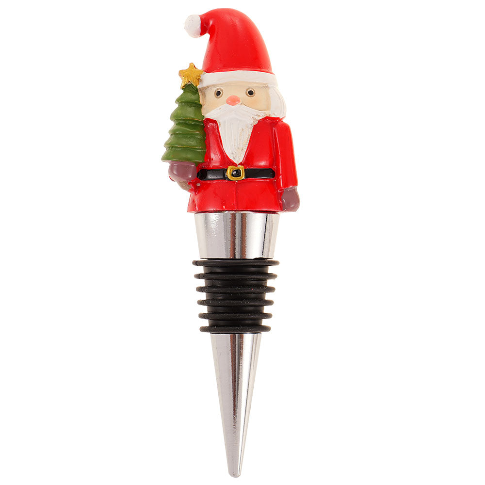 Dop de sticla decorativ MOS CRACIUN