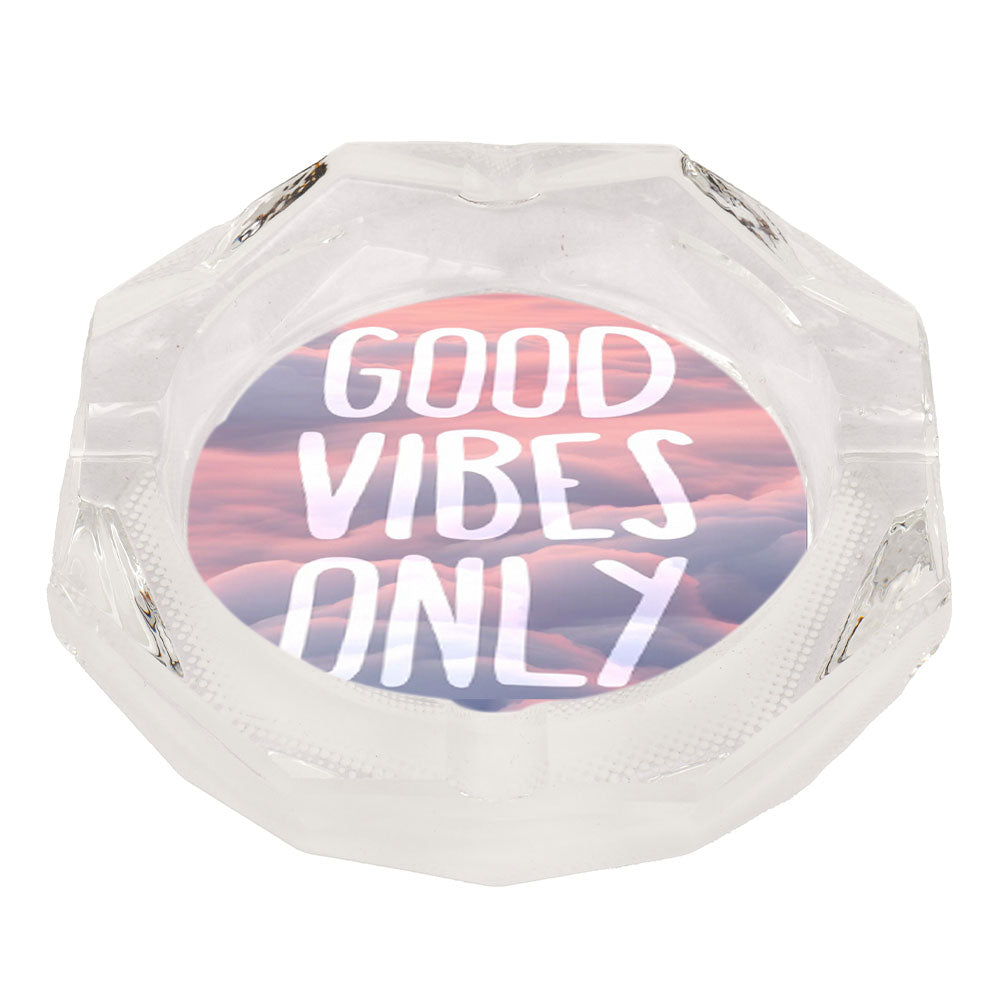 Scrumiera sticla sublimabila HEXAGONALA