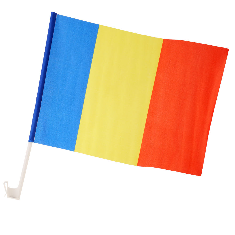 Steag AUTO de masina tricolor ROMANIA