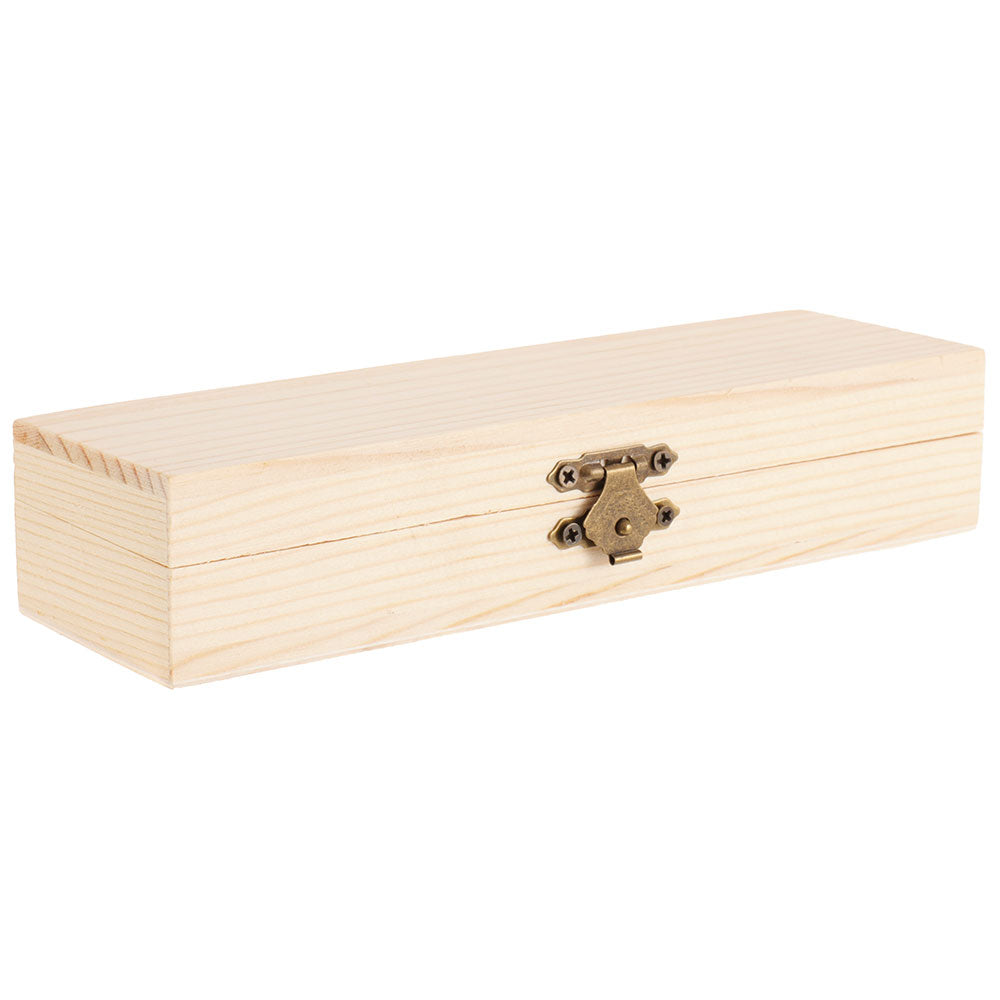 Cutie de lemn dreptunghiulara PEN 18x6x4