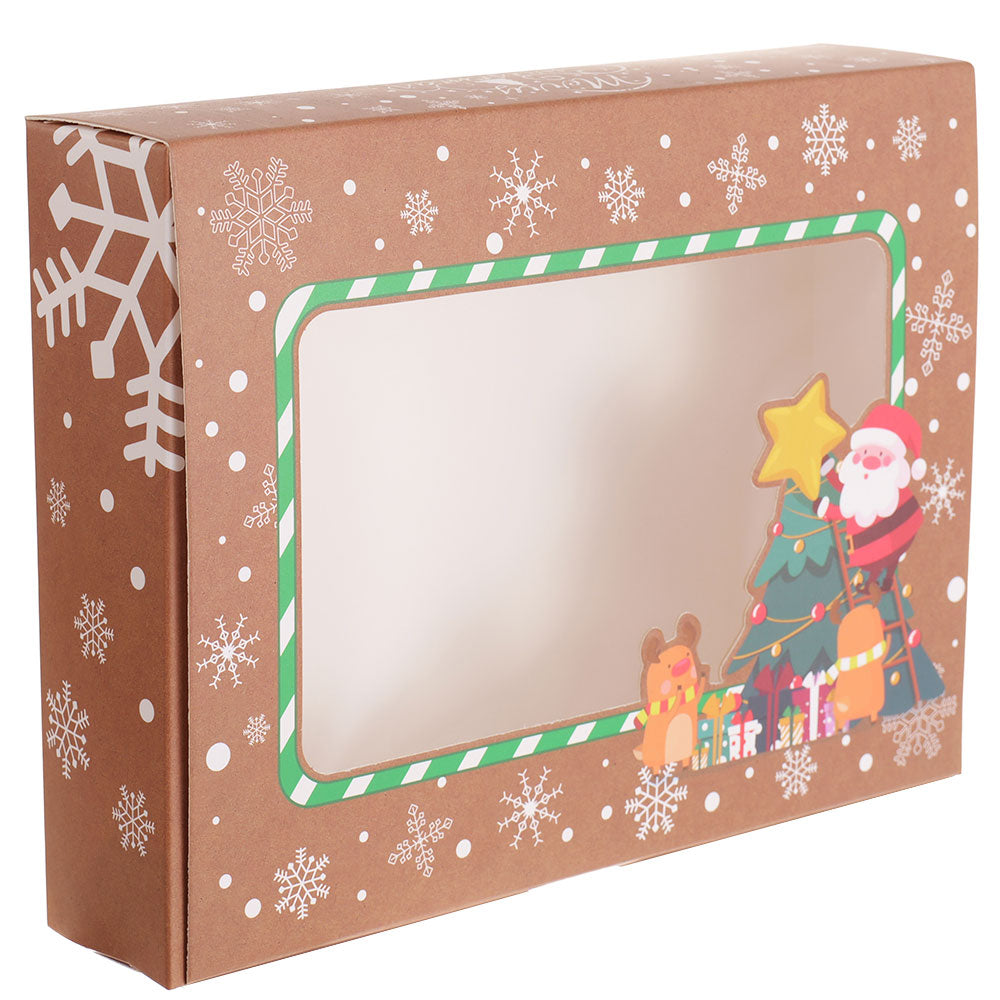 Cutie dreptunghiulara de cadou CRACIUN1