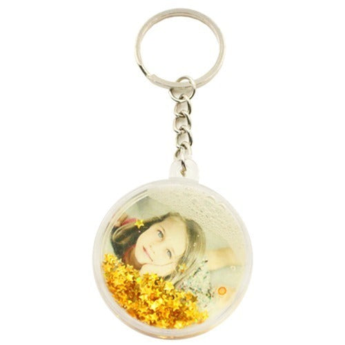 Breloc glob foto rotund