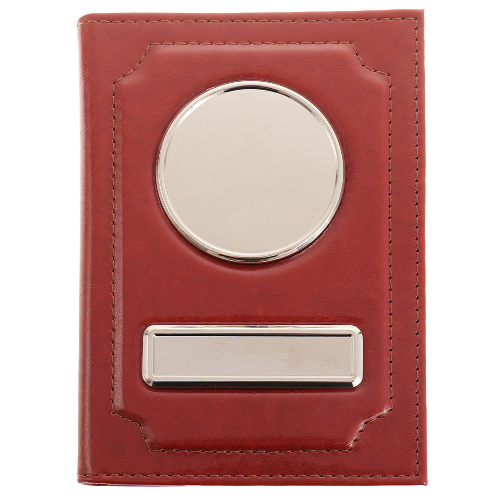 Portofel acte AUTO sigla si numar inmatriculare - maro