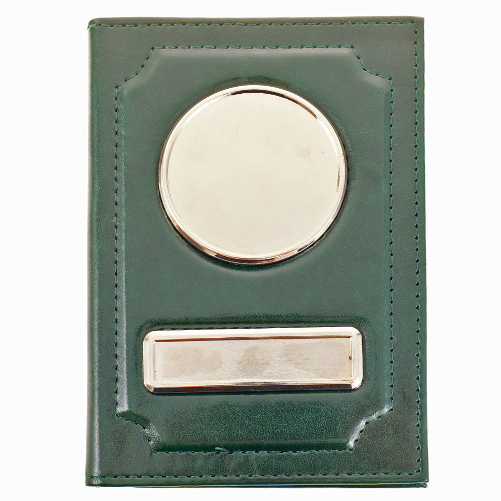 Portofel acte AUTO sigla si numar inmatriculare - verde