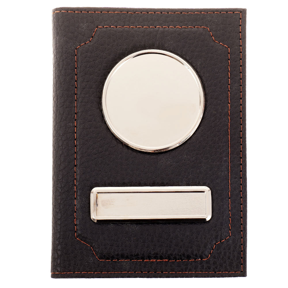 Portofel acte AUTO sigla si numar inmatriculare - negru mat