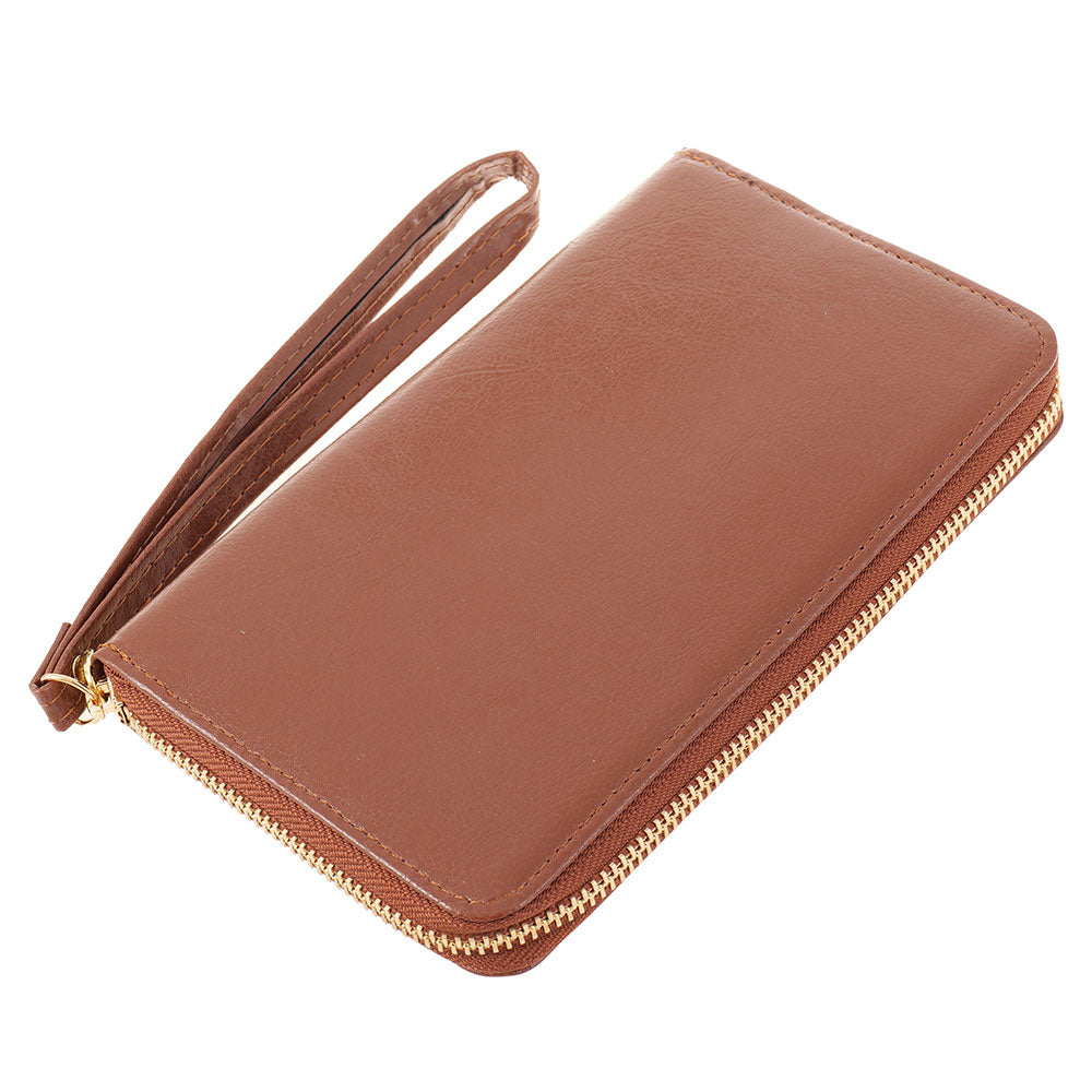 Portofel de acte din piele AIR - maro