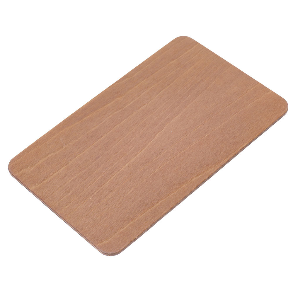 Placa de lemn - carte de vizita - 85 x 55