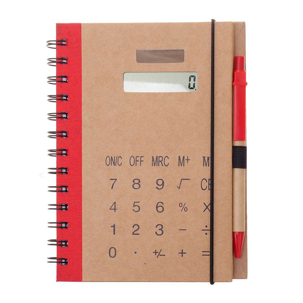 Agenda cu calculator si pix 13x18