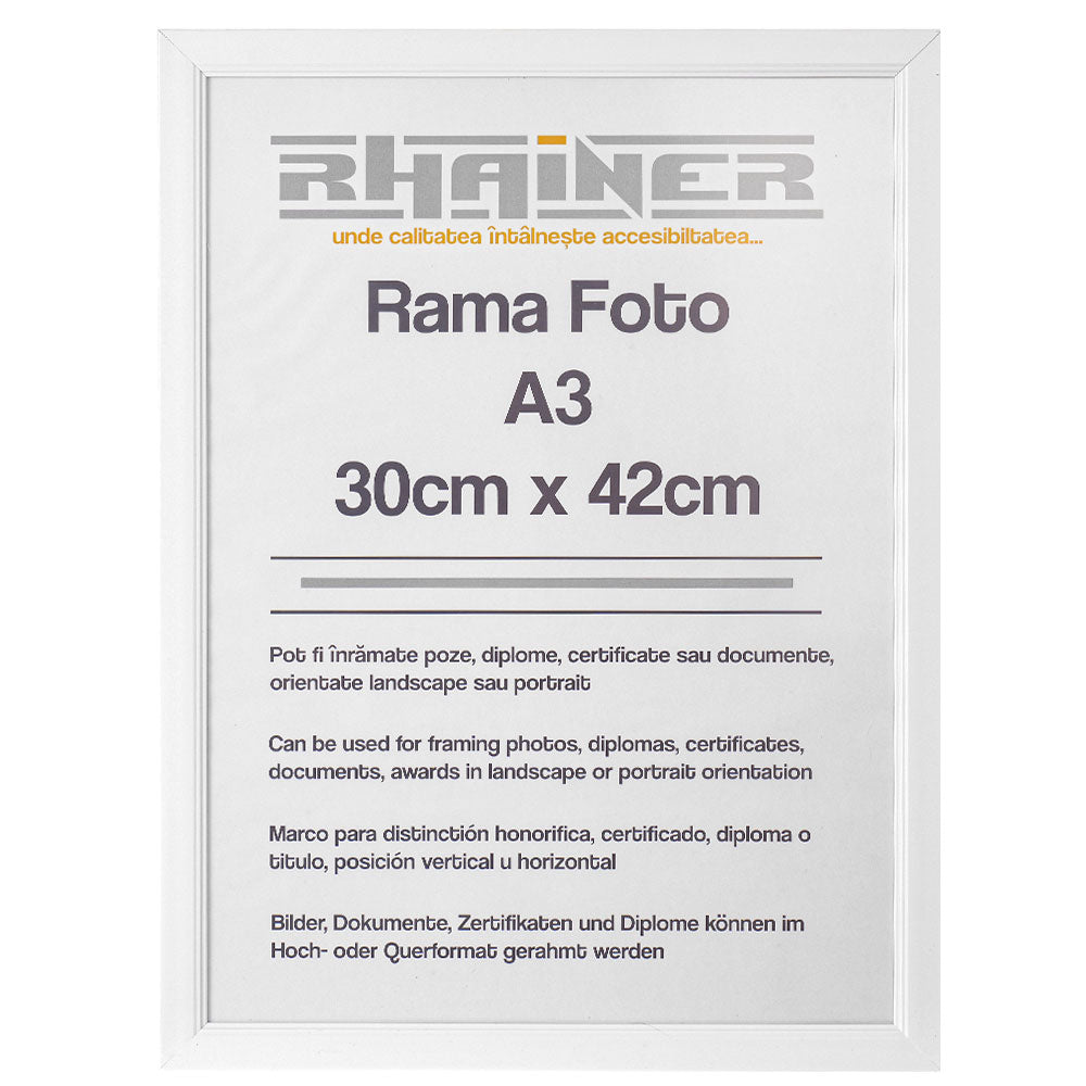 Rama foto Madrid A3 alb