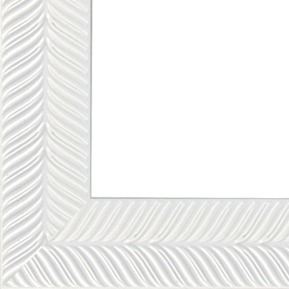 Rama foto Leon alb texturat A3