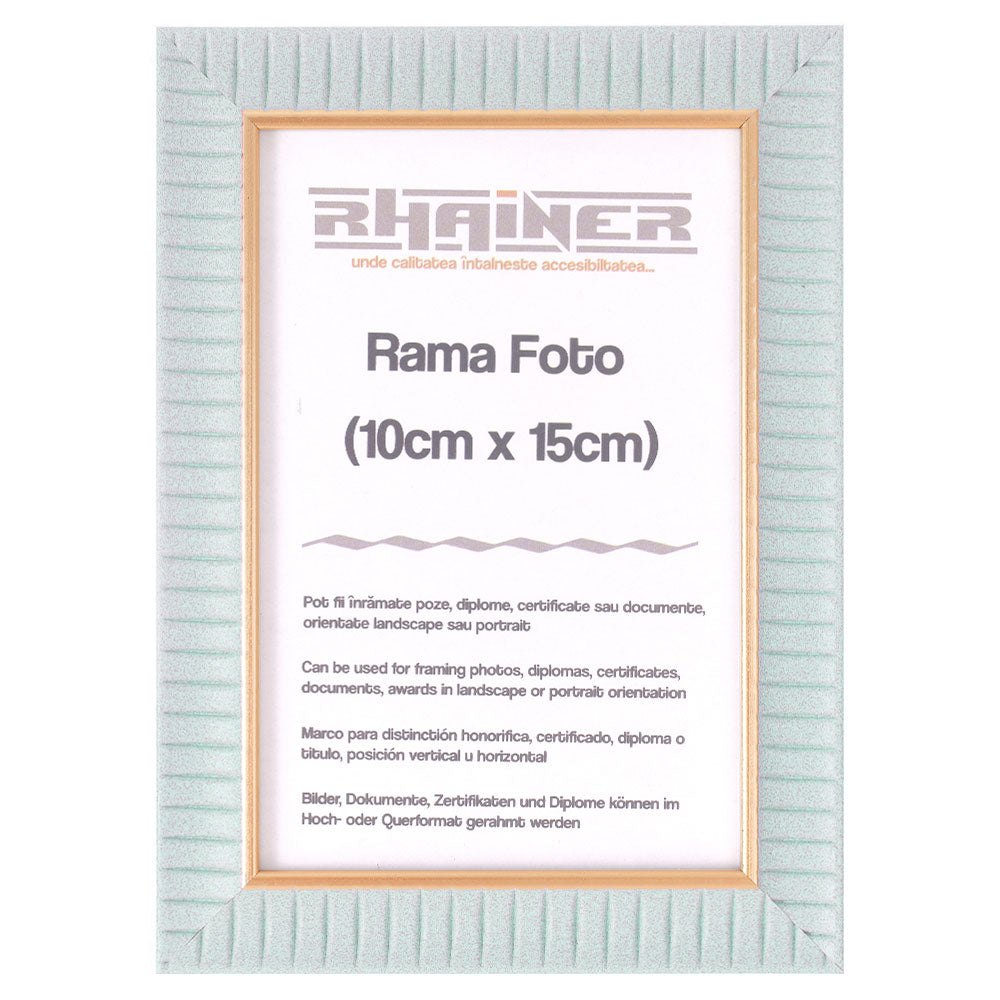 Rama foto Merida bleu+auriu 10x15