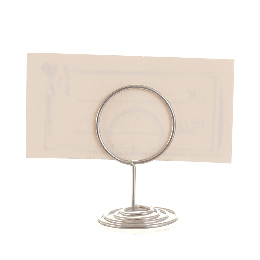 Suport metalic numere de masa si place card  - ROTUND