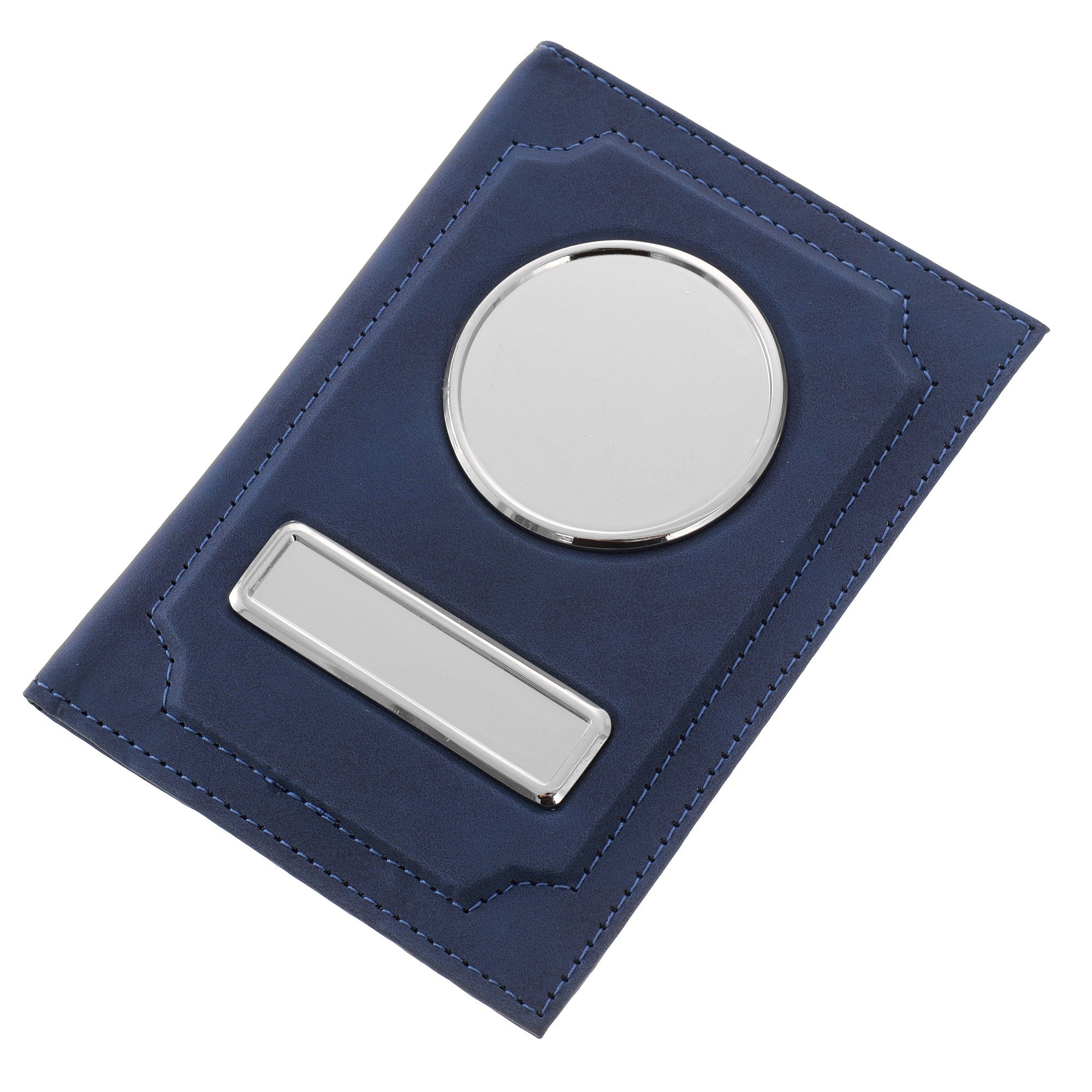 Portofel acte AUTO sigla si numar inmatriculare - albastru marin