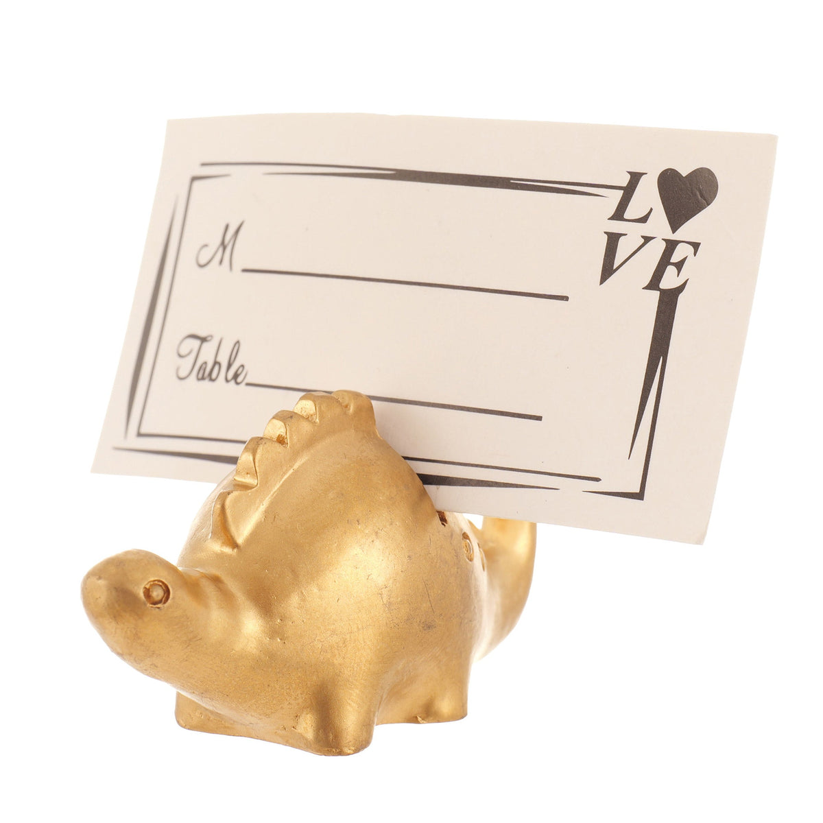 Suport metalic numere de masa si place card - DINOSAUR2