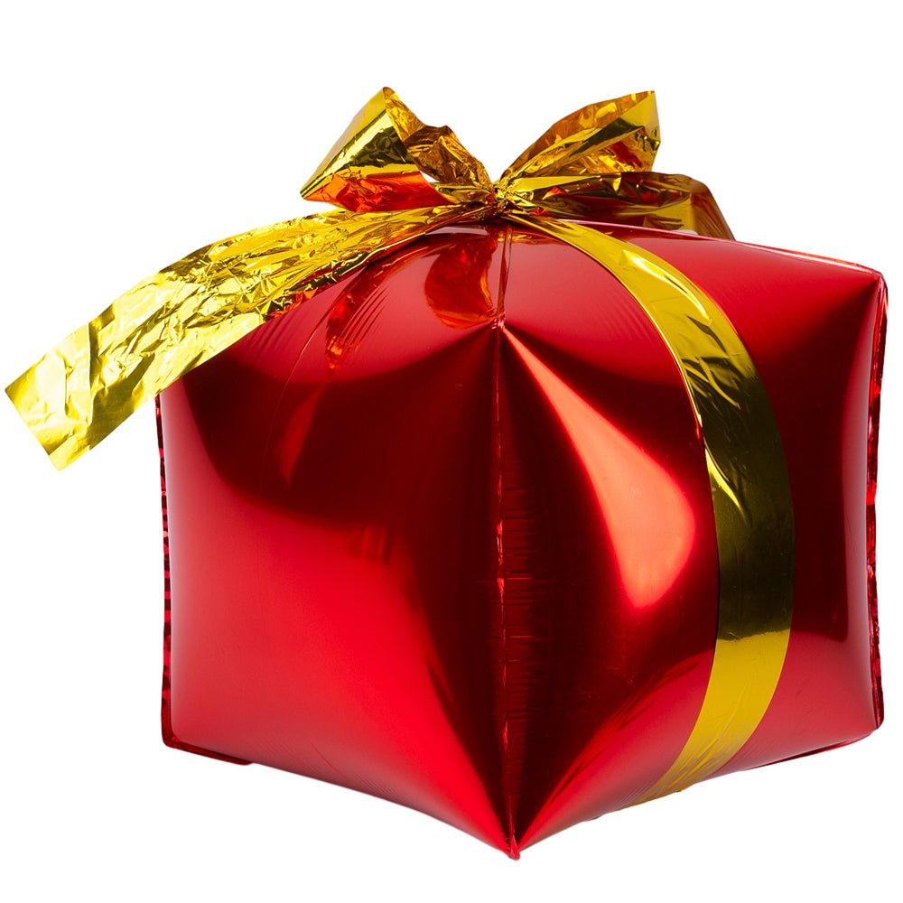 Balon folie Crăciun în formă de cadou (set 25 buc) - CraftUp