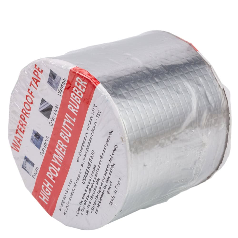 Bandă adeziv durabilă din aluminiu rezistentă la apă - 10cm x 5m - CraftUp